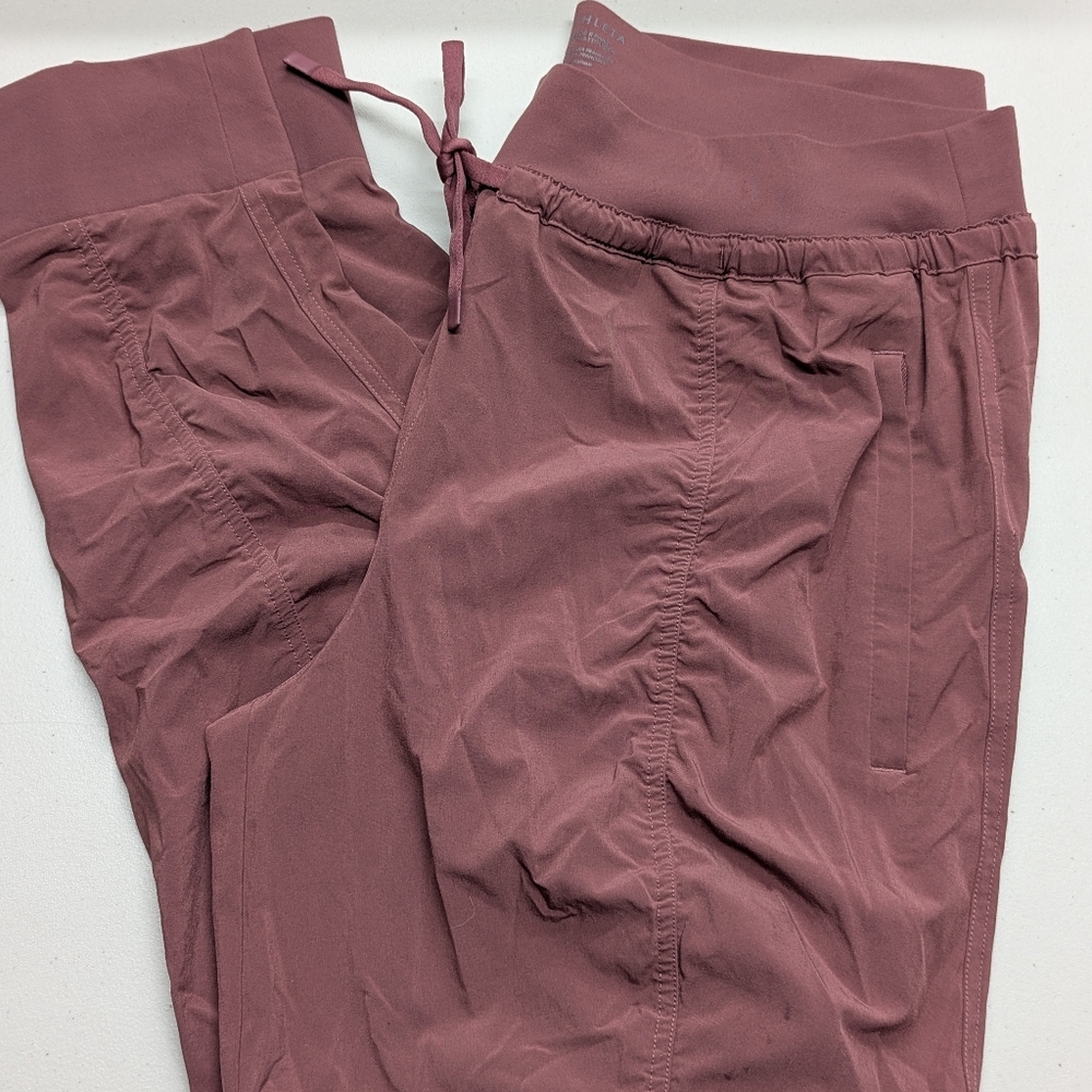Athleta Attitude Pant jogger deep rose color